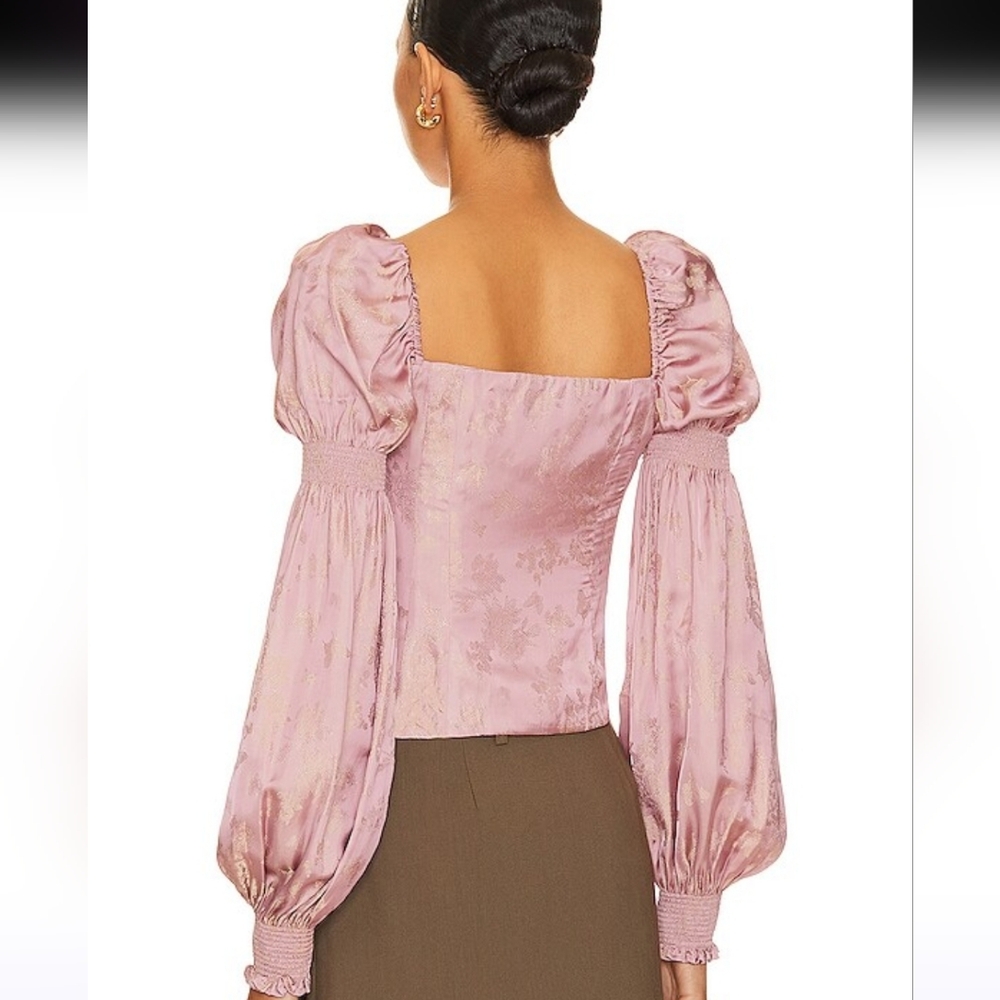 Majorelle Emelye Top in Pink - Picture 2 of 9